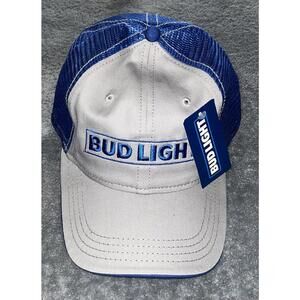 Bud Light Beer Trucker Snap Back Baseball Hat